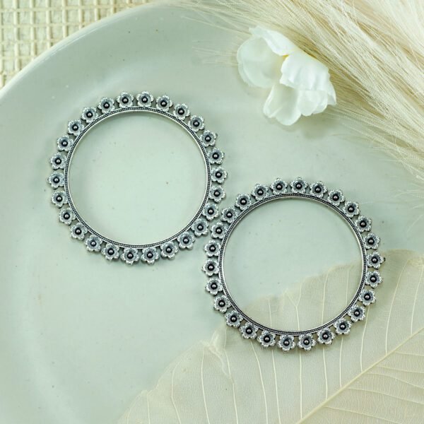 Serenity Flower Bangles