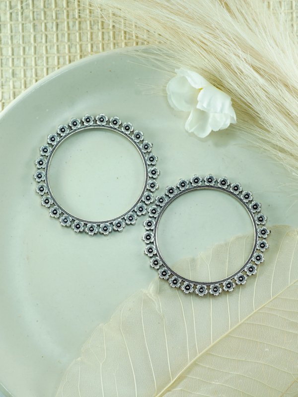 Serenity Flower Bangles
