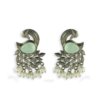 Green Peacock with Beads - Image 3
