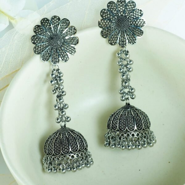 Flower Jhumka