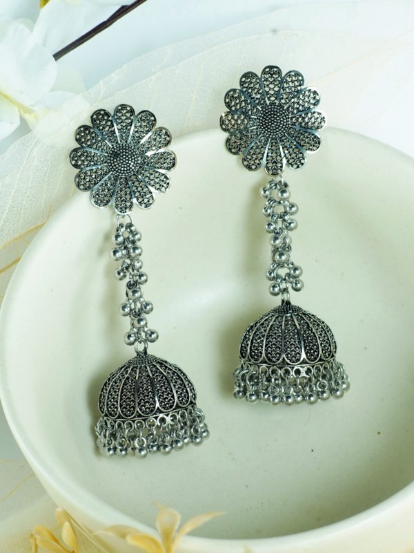 Flower Jhumka