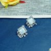 Grey Square Studs - Image 2