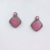 Pink Monalisa Studs - Image 2