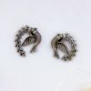 Trigya Oxidised Bird Studs - Image 2