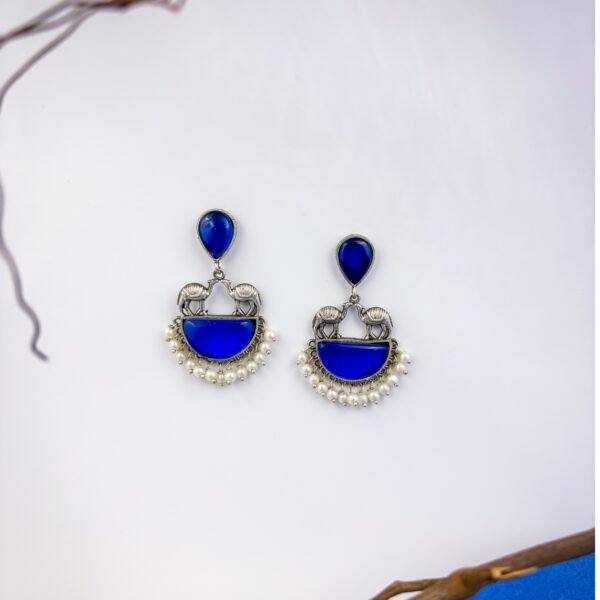 Blue Camel Jhumke