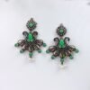 Green Oxidised Earring - Image 2